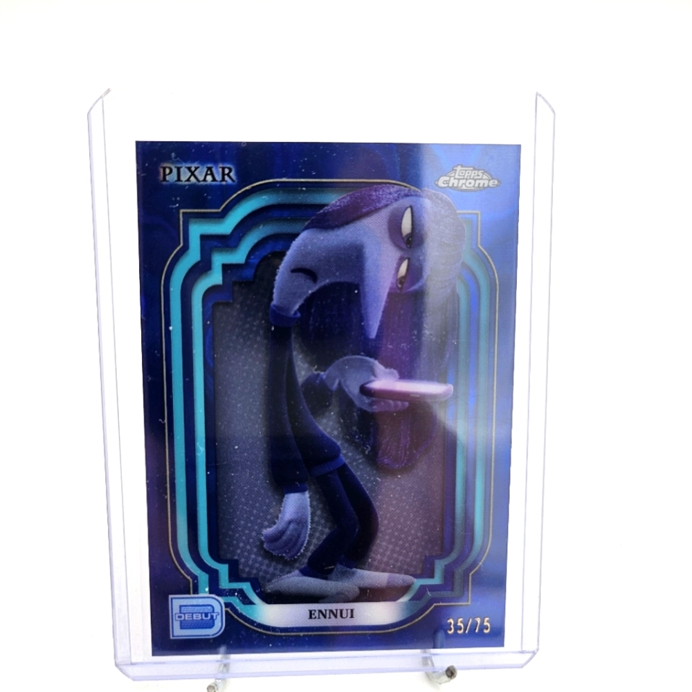 Pixar Chrome Ennui Card Topps Chrome /75
